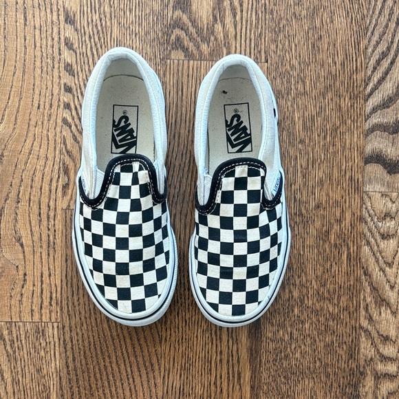 Vans Other - Vans Kids Black and White Checkerboard Slip-Ons